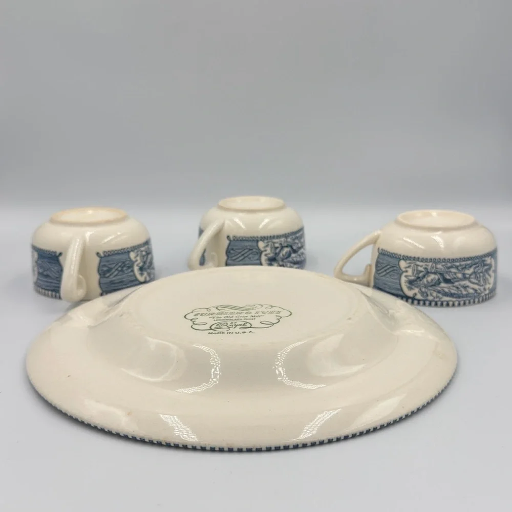 Currier & Ives Set By Royal China
